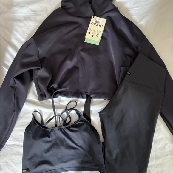 Oraki full workout women’s navy set - Picture 1 of 4